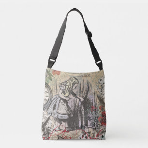 Bolsa Ajustável Cortina Clássica de Arte das Aventuras de Alice no