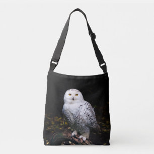 Bolsa Ajustável Coruja-das-neves majestosa de inverno