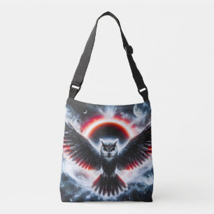 Bolsa Ajustável Coruja Mística Cósmica Celestial