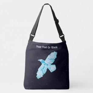 Bolsa Ajustável Corvo Azul Nas Estrelas