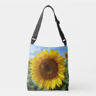 Bolsa Ajustável Costume do girassol por todo o lado no saco para o