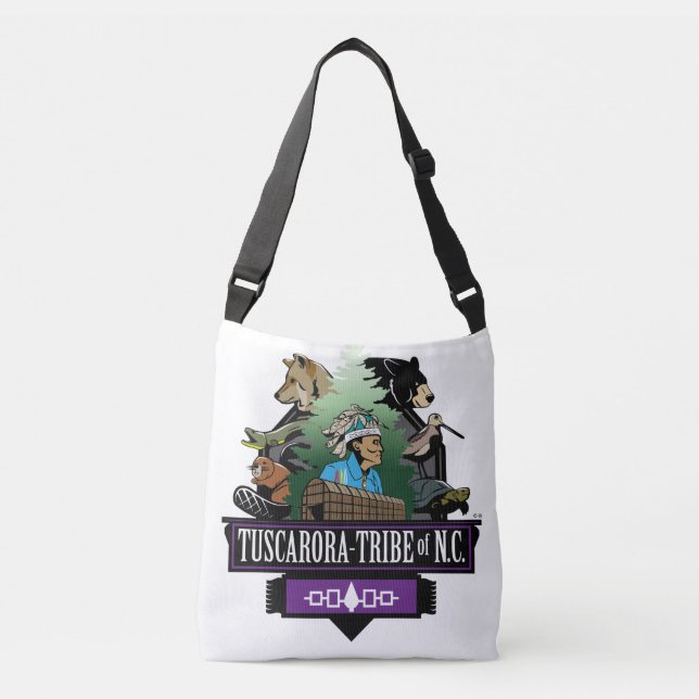 Bolsa Ajustável Costume por todo o lado na sacola - tribo NC do (Frente)