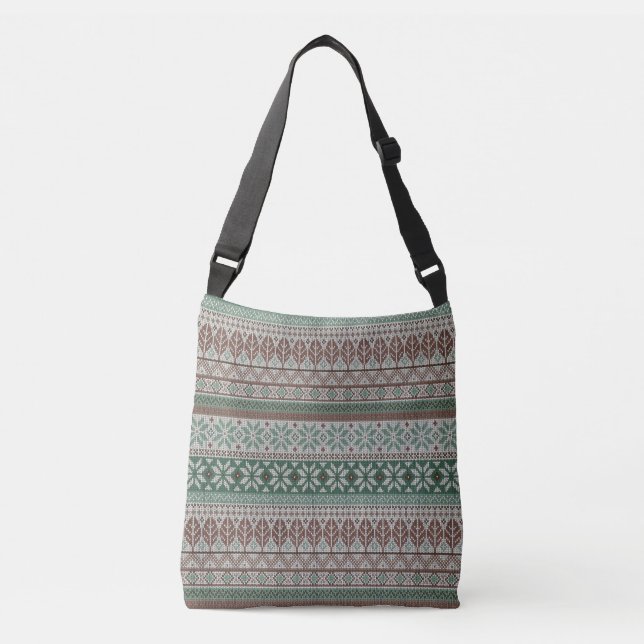 Bolsa Ajustável Cozy tricô a quente (Frente)