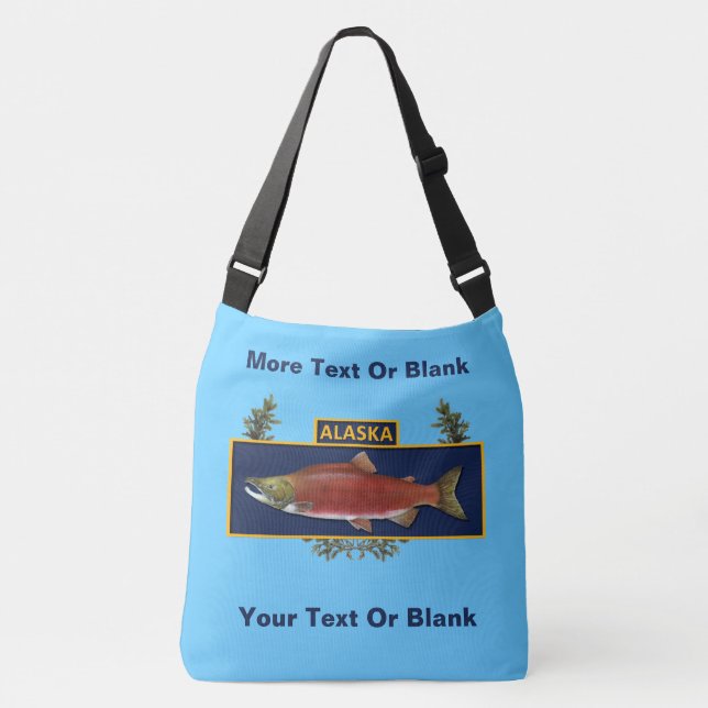 Bolsa Ajustável Crachá de pescadores do Alaska Combate (Frente)