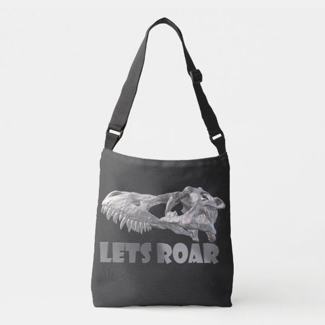 Bolsa Ajustável Crânio de Dinossauro (Frente)