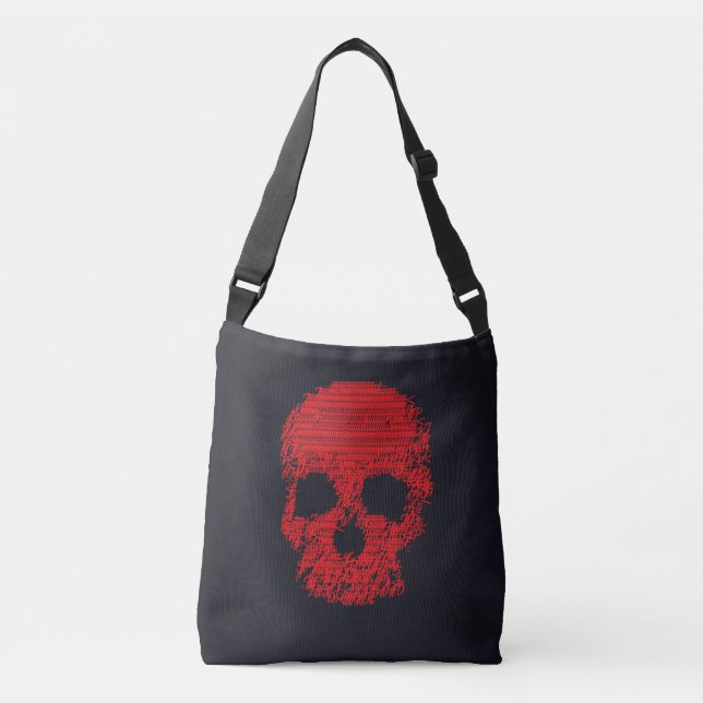 Bolsa Ajustável Crânio Vermelho (Frente)