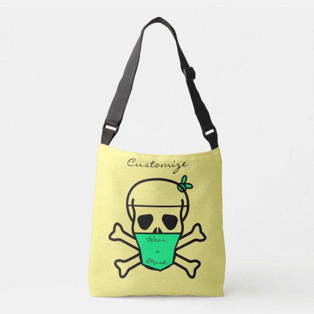 Bolsa Ajustável Crânio Vestindo Thunder_Cove (Frente)
