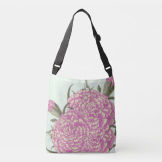 Bolsa Ajustável Cravos Rosa