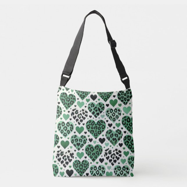 Bolsa Ajustável Crazy Love (Verde) (Frente)