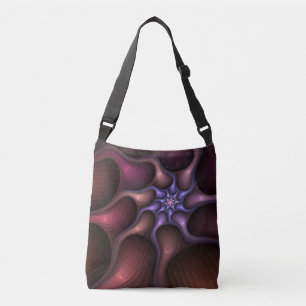 Bolsa Ajustável Crescimento mágico - Fractal Abstrato moderno col