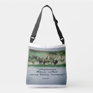 Bolsa Ajustável Cristão, ocidental toda sobre - imprima o saco