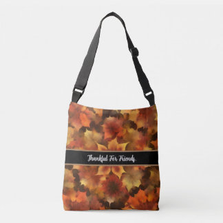 Bolsa Ajustável Crossbody Bag Autumn Deixa Para O Texto Personaliz