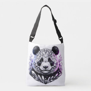 Bolsa Ajustável Crystal Panda Fantasy Arte Animal
