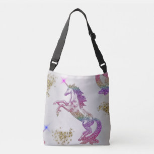 Bolsa Ajustável Crystal Rainbow Unicorn