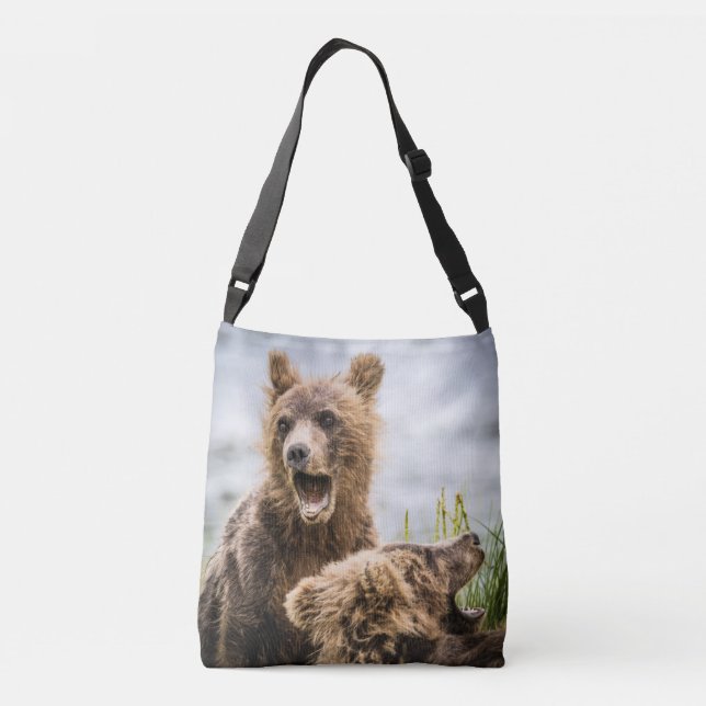Bolsa Ajustável Cubos Grizzly Procurando Sua Mãe (Verso)