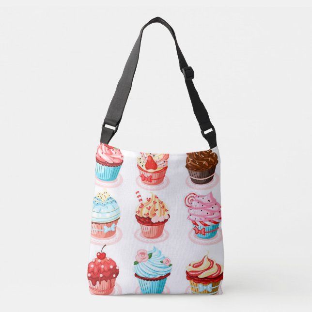 Bolsa Ajustável Cupcakes (Frente)