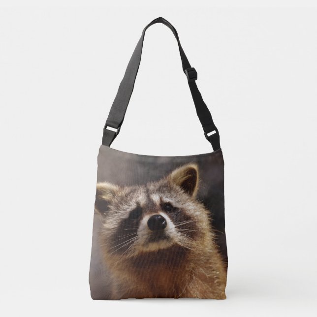 Bolsa Ajustável Curioso Raccoon (Frente)