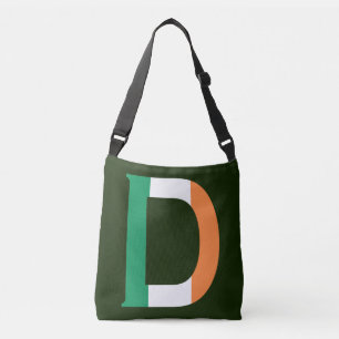 Bolsa Ajustável D Monograma sobreposto à Irish Flag cbcn