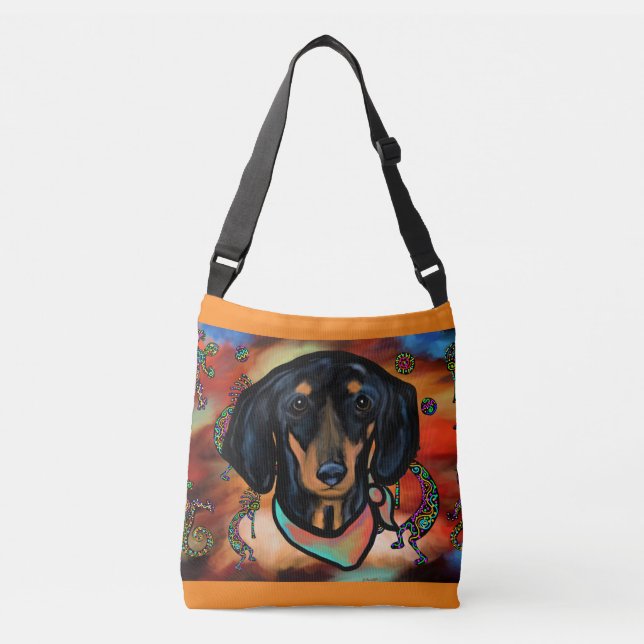 BOLSA AJUSTÁVEL DACHSHUND (Frente)