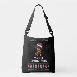 Bolsa Ajustável Dachshund Christmas