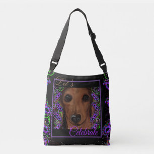 Bolsa Ajustável Dachshund Vermelho