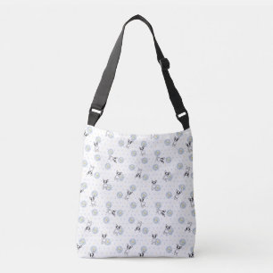 Bolsa Ajustável Daisies do Bulldog Francês