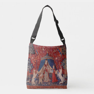 Bolsa Ajustável Dama e Unicórnio do Desejo da Teoria Medieval