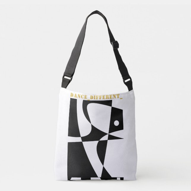 Bolsa Ajustável DANCE_DIFFERENT_ White (Frente)