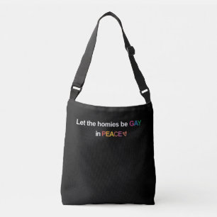 Bolsa Ajustável Deixem os Homies Serem Gays Em Paz Lgbt
