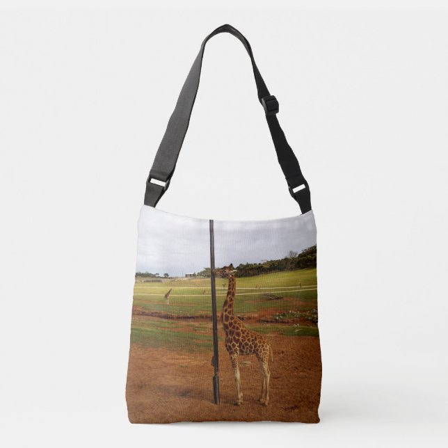 Bolsa Ajustável Delícias Doces de Girafa, (Frente)