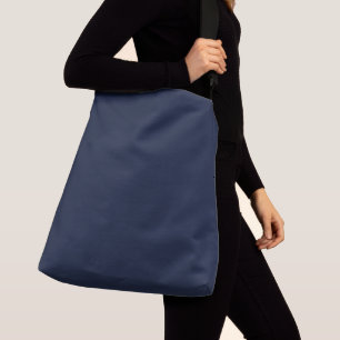 Bolsa Ajustável Denim Cor Sólida Plana