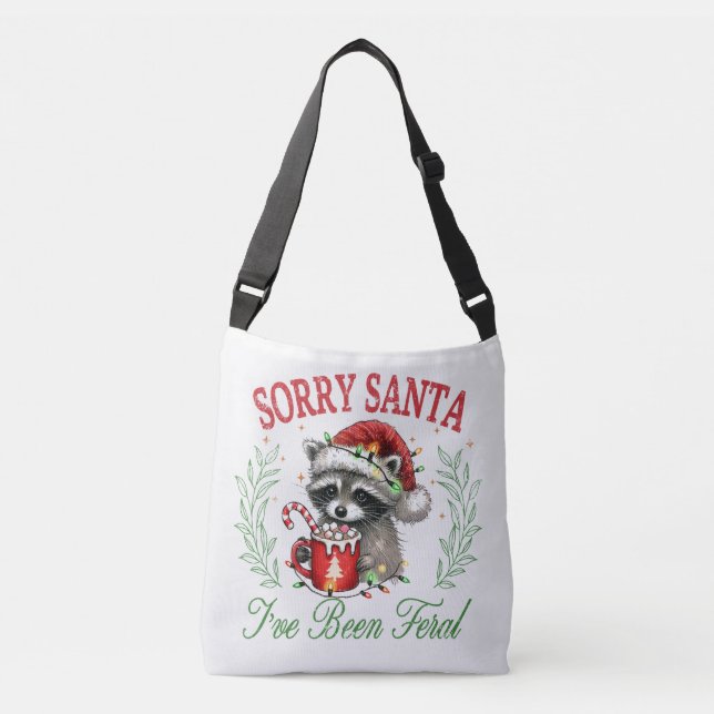 Bolsa Ajustável Desculpe, Papais noeis, fui liberal (Frente)