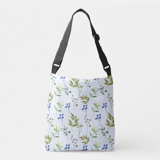 Bolsa Ajustável Desejo de Vagar Floral (Frente)