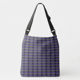 Bolsa Ajustável DESENHAR MODERN abstrato em cinza preto-claro-azul