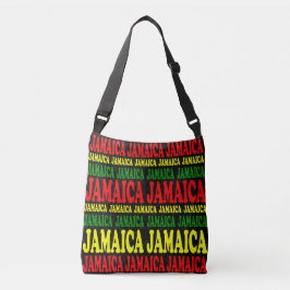 Bolsa Ajustável Desenhista amarelo verde vermelho de Jamaica
