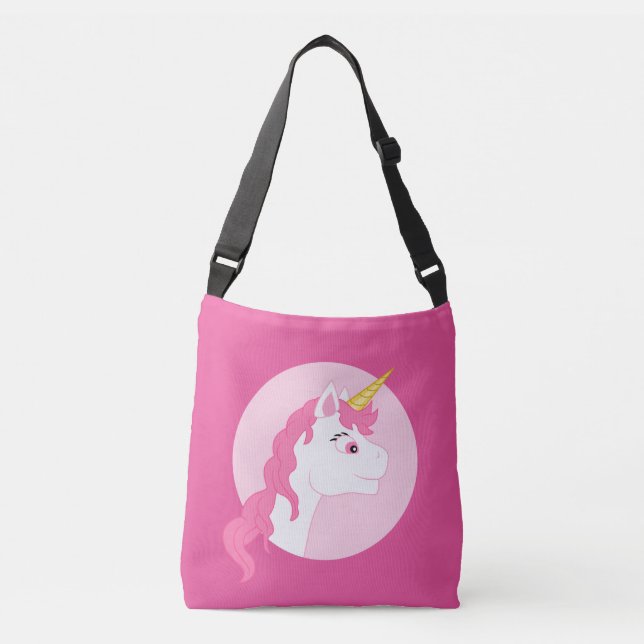 Bolsa Ajustável Desenho animado de unicórnio (Frente)