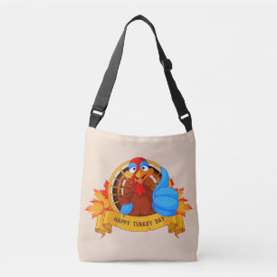 Bolsa Ajustável Desenho divertido de Ação de Graças em estilo de d