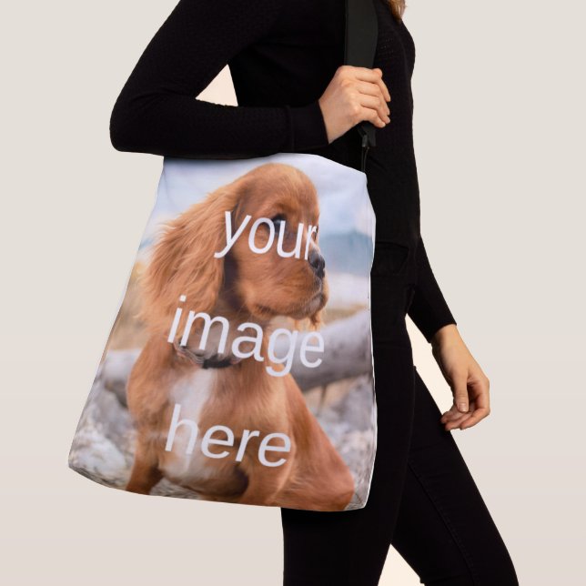 BOLSA AJUSTÁVEL DESIGN DA SUA PRÓPRIA SACA DE CROSSBODY (Close Up)