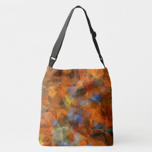Bolsa Ajustável Design de abstrato moderno cor de laranja enferruj