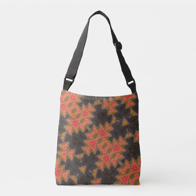 Bolsa Ajustável Design de Aquarela (Frente)
