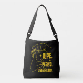 Bolsa Ajustável Design de Banana em ASL - Madura, Descascada, Sem 