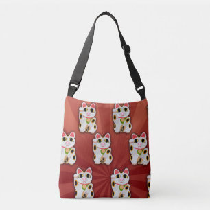 Bolsa Ajustável Design de Cartoon Gato Super Fortune