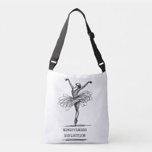 Bolsa Ajustável Design de dança da banda minimalista Art Ballerina