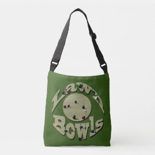 Bolsa Ajustável Design de Nome Circular de Bolinhos de Camarão,