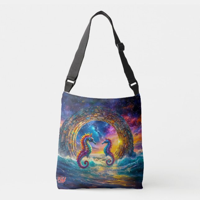 Bolsa Ajustável Design de StarGate Seacavalo por Rich AMeN Gill (Frente)