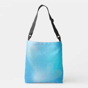 Bolsa Ajustável Design do pasto de turquesa romântico