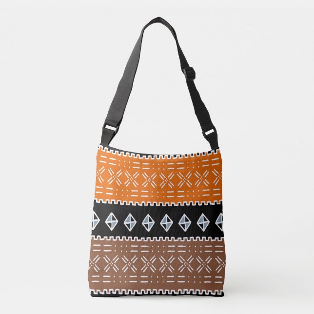 Bolsa Ajustável Design Tribal da África Shango (Frente)