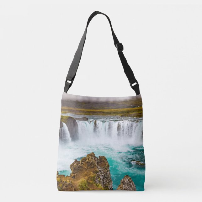 Bolsa Ajustável Deusa-cascata, Islândia (Verso)