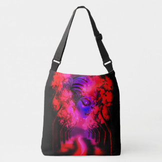 Bolsa Ajustável Deusa Neon na Floresta Encantada