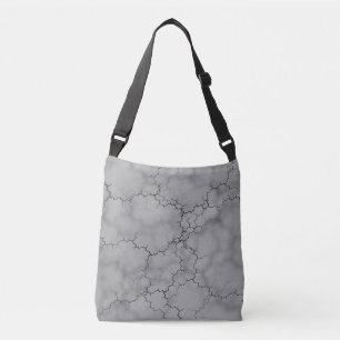 Bolsa Ajustável Dia de os pais de Padrão de Mármore da cinza